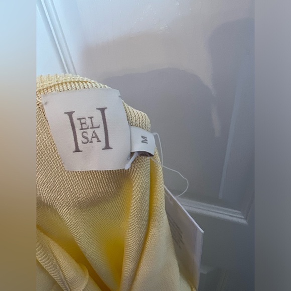 Helsa Aaliyah Maxi Knit Dress in Butter Yellow - Picture 11 of 11